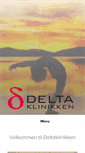 Mobile Screenshot of deltaklinikken.no